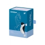Air pulse stimulator + vibration - SATISFYER ORCA WHITE