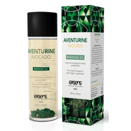 Avokaado ja aventuriiniga massaažiõli 100 ml - Exsens