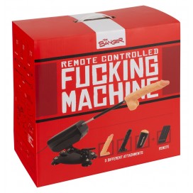 Seksi masin kahe dildo ja masturbaatoriga komplektis - RC Fucking Machine