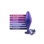 Anālais aizbāznis - ANAL ADVENTURES MATRIX WAVY BLING SAPPHIRE
