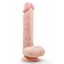 Dildo ar griešanās funkciju un tālvadības pulti 21,6cm miesas krāsa - dr. SKIN dr. ETHAN