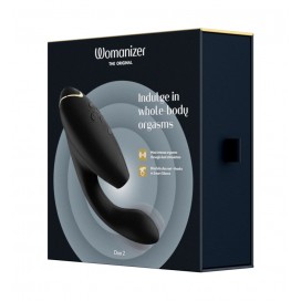 Air pulsator and G-spot stimulator - Womanizer Duo 2 Black