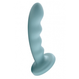 Erit kujuga iminapaga dildo 20cm sinine - SPORTSHEETS SAGE
