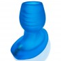 Oxballs - Glowhole-1 Hollow Buttplug with Led Insert Blue Morph Small