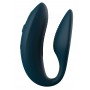 Couple's vibrator - We-Vibe Sync2 Velvet Green