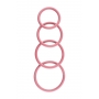 SPORTSHEETS CORAL O RING 4 PACK