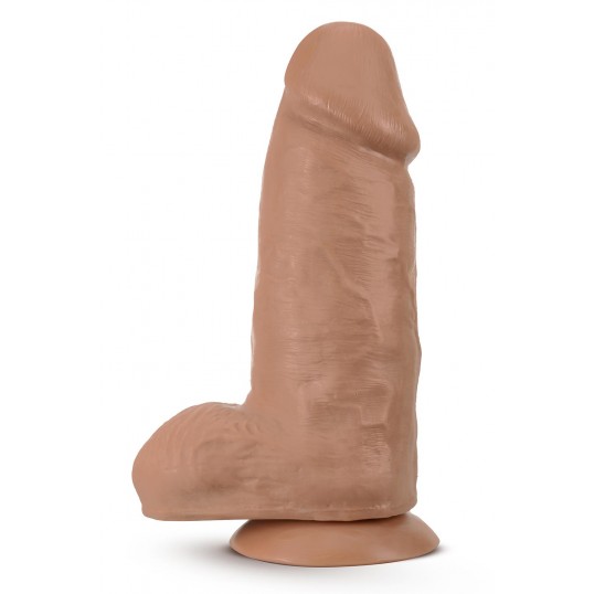 AU NATUREL CHUB 10" DILDO MOCHA