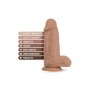 AU NATUREL CHUB 10" DILDO MOCHA