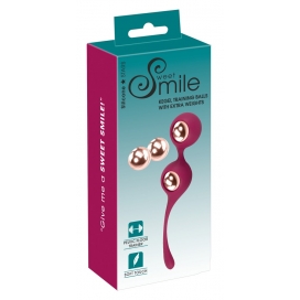Kegel treniņu bumbiņas ar maināmiem svariem - Sweet Smile