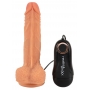Reālistisks vibrējošs dildo ar pulti - Realistixxx