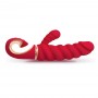 Textured rabbit vibrator - Gvibe - Gcandy Mini Chili Coral