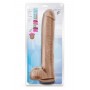 AU NATUREL DADDY 14" DILDO MOCHA