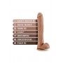 AU NATUREL DADDY 14" DILDO MOCHA