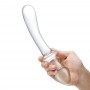 Glas - Classic Curved Dual-Ended Dildo