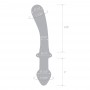 Glas - Classic Curved Dual-Ended Dildo