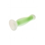 RADIANT SOFT SILICONE GLOW IN THE DARK PLUG SMALL GREEN