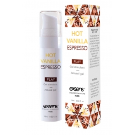 Vanilje-espresso maitsega stimuleeriv geel 15 ml - Exsens