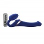 Strap-On-Me - Strap-on Multi Orgasm Remote Controlled 3 Motors Blue M