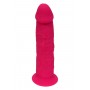 REAL LOVE DILDO 7.5INCH FUCHSIA