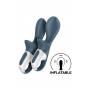 Täispuhutav anaalvibraator hall - SATISFYER AIR PUMP BOOTY 2