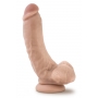 Dildo munanditega 23cm ihuvärvi - DR. SKIN