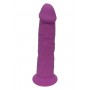 Topelt tihedusega dildo 19cm lilla - REAL LOVE - Dream Toys