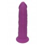 Topelt tihedusega dildo 19cm lilla - REAL LOVE - Dream Toys