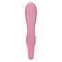 Piepūšams vibrators ar klitora stimulāciju rozā - SATISFYER AIR PUMP BUNNY 2