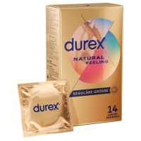 Презервативы без латекса 14 шт - Durex Natural Feeling