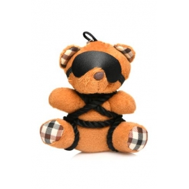 Rope Teddy Bear Keychain