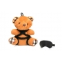 Rope Teddy Bear Keychain