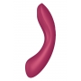 3-in-1 vibrator - SATISFYER CURVY TRINITY 1 bordo