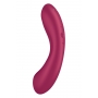 3-in-1 vibrator - SATISFYER CURVY TRINITY 1 bordo