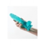 Dildo munanditega 20,8cm sinine - Fantasia