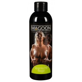 Masāžas eļļa ar spāņu mušiņas aromātu 200 ml - Magoon