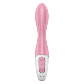 Piepūšams vibrators rozā - SATISFYER AIR PUMP VIBRATOR 2