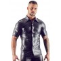 Imitat. Leather Men's Shirt M