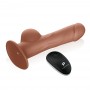 Pegasus - 8вЂќВ RemoteВ ControlВ RealisticВ SiliconeВ DildoВ withВ BallsВ andВ Harness