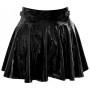 Vinyl Mini Skirt L