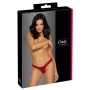 Stringi ar sasienamu bantīti sarkani S/M - COTTELLI Lingerie