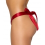 Stringi ar sasienamu bantīti sarkani S/M - COTTELLI Lingerie