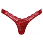 Stringi ar sasienamu bantīti sarkani S/M - COTTELLI Lingerie