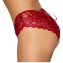 Crotchless panty red S