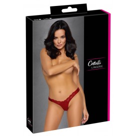 Punase lipsuga stringid M/L - COTTELLI Lingerie