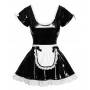 Vinyl Maid's Dress S