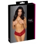 Crotchless panty red L