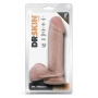 Dildo munanditega 20cm nahavärvi - DR. SKIN