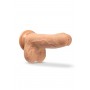 Realistlik vibraator/dildo munanditega 20cm - DR. SKIN