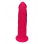 Dubultā blīvuma dildo 15cm rozā - REAL LOVE - Dream Toys