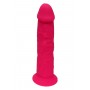 Dubultā blīvuma dildo 15cm rozā - REAL LOVE - Dream Toys